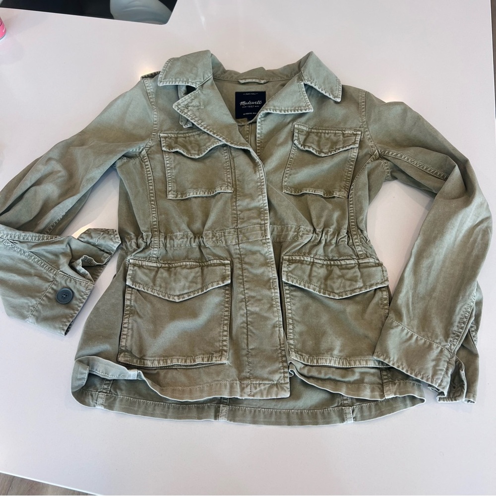 Madewell Green Utility Jacket